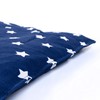 Linseed Cushion 19 x 19 cm Stars Blue - Small