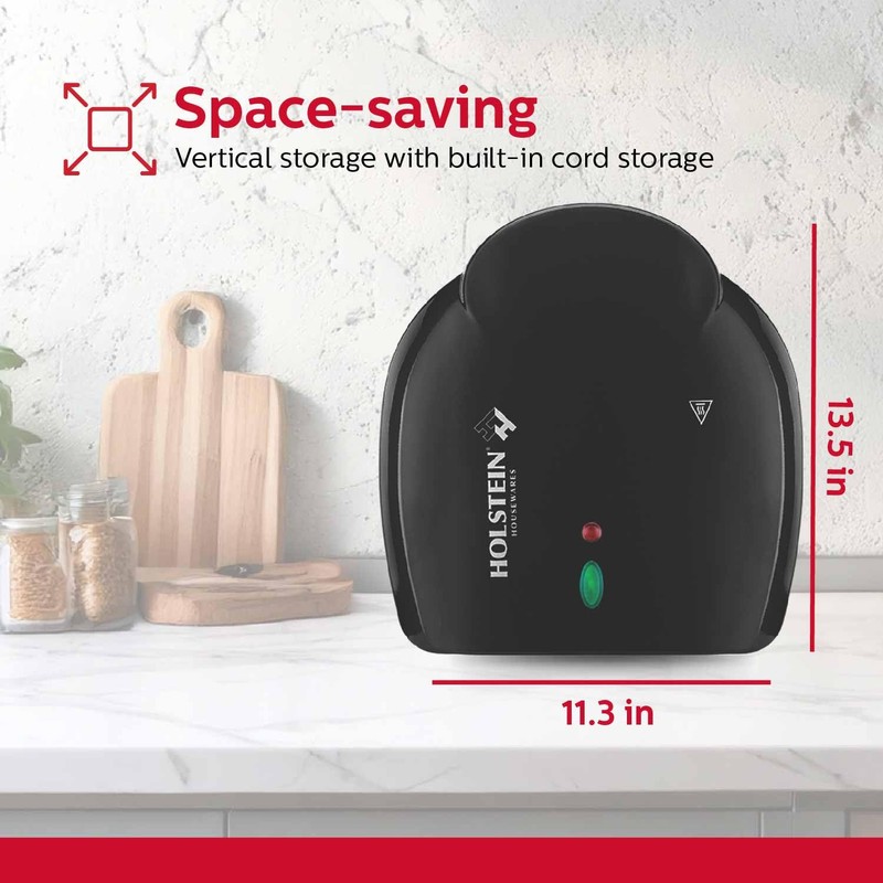 Holstein Housewares Non-Stick 6-Section Multi-Food Maker - Arepas, Mini Pancakes,