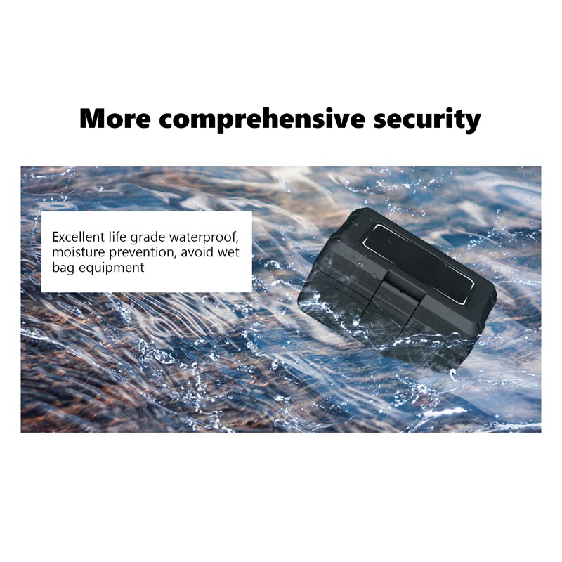 TELESIN Waterproof Storage Hard Carrying Case for DJI OSMO Action