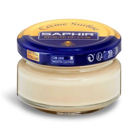 SAPHIR Creme Surfine Pommadier Shoe Polish - Beeswax Cream for Leather Products - Gull