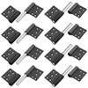 eoere 8 Pack Black Lift Off Hinge, Flag Detachable Door