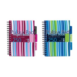 Pukka A5 Project Book Pink/Blue