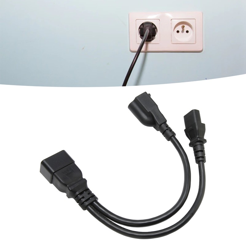 IEC320 C20 to IEC320 C13 5 15R Power Cable 1
