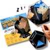 5 Minute Build It Scratch Off World Map - Fun
