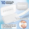 Orthodontic Wax for Braces,500-Count Pre-Sectioned Dental Wax Square