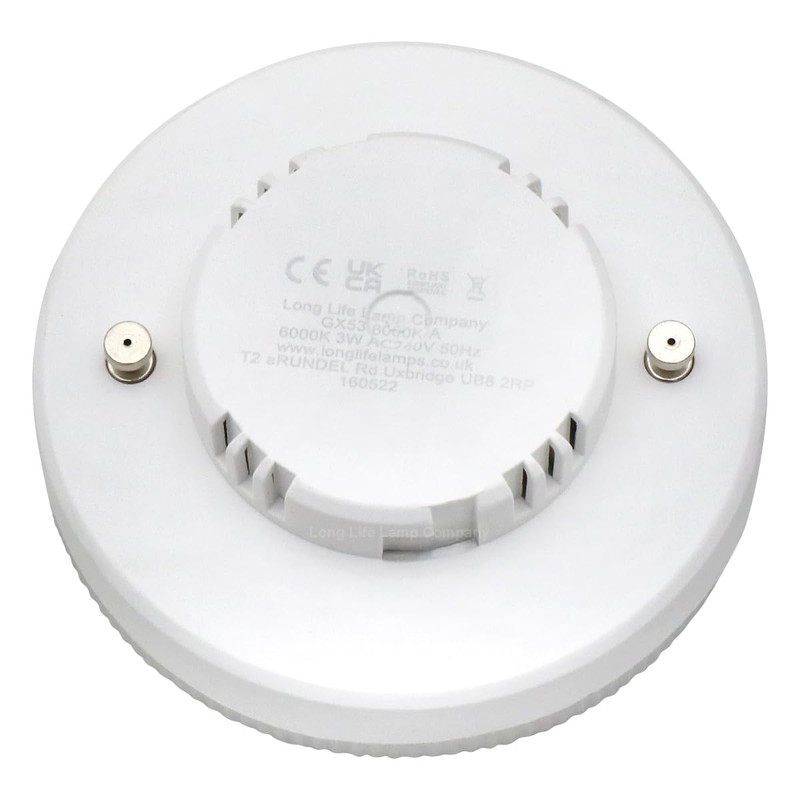 Long Life Lamp Company 3w GX53 LED SMD 3W Replacement