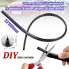 Universal Windscreen Wiper Rubber, 4 x 800 mm Wiper Rubber,