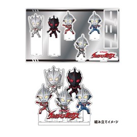 Ultraman Nexus 01 Group Design [Mini Character Illustration] Premium Acrylic Diorama Plate