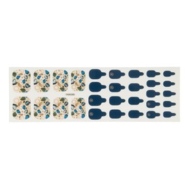 ZINIPIN FA00260 Foot Nail Seal Navy Stone