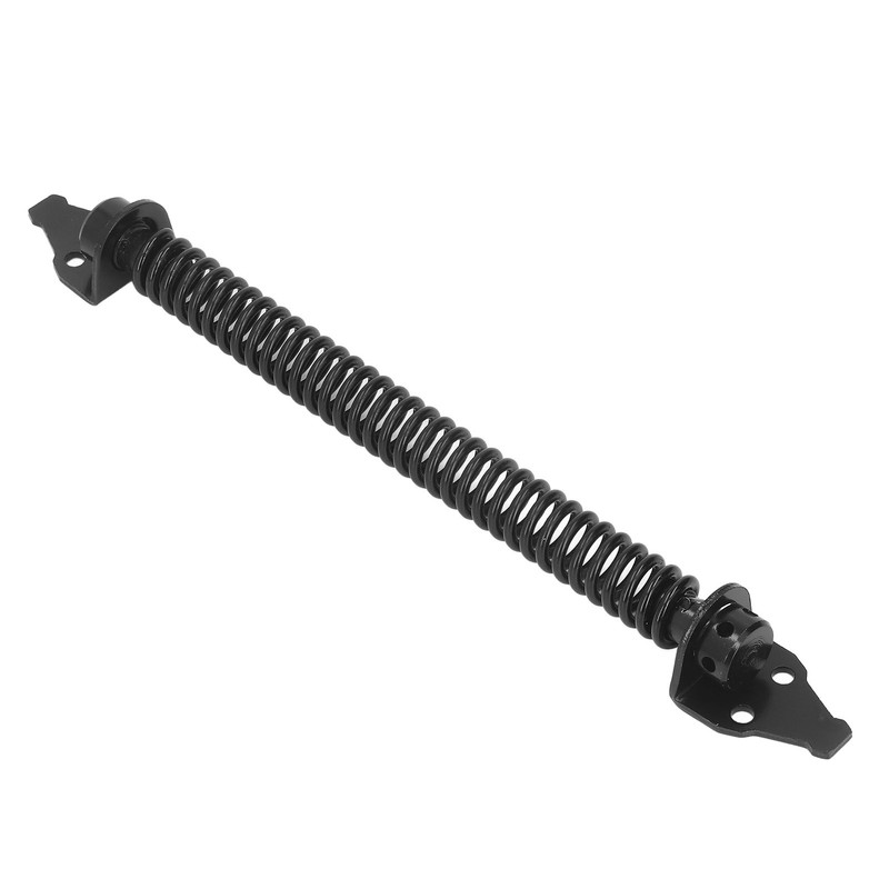 Self Closing Gate Door Spring Carbon Steel Electrophoresis Black Finish