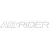 AltRider (ALTR-1-5316 calcomanía de 6.25 Pulgadas en Blanco
