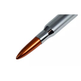 VMS CHROME ORANGE BULLET ANTENNA FOR CHEVY SILVERADO AND GMC SIERRA 2007 N NEWER