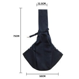 By Xrkuu Pet Sling, Dog Sling, For Small Dogs, Prevents Popping Out, For Both Dogs And Cats, Pet Sling, Pet Supplies, Cat Carrying Bag, Pet Bag, Sling Bag, Safe Design, With Pockets, Up To 15.5 lbs