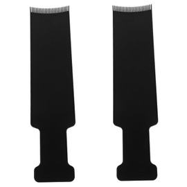Baluue 2pcs Hair Highlighting Board and Foiling Comb Set Hair Dyeing Tools for Salon and Home Use Ergonomic Design for Comfortable Grip Versatile for Coloring and Perming