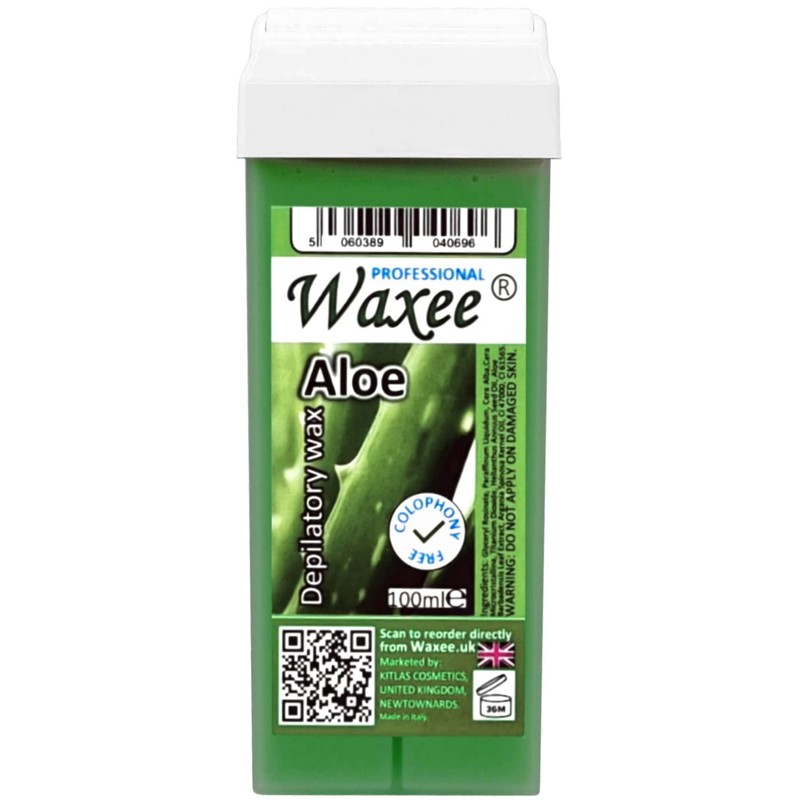 Mix of 6 roll-on wax cartridges, roller wax refill 100ml