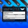 Liquid Core Smile Activated Charcoal Gum with MCT Oil, Hydroxyapatite,