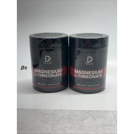 Dedica Lot Of 2 Dedica Magnesium L-Threonate 2,000mg, 90 Count 11/2027