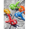 CBJAPAN Kogure Clothespins Colorful Set of 5 Rod Pinch Double
