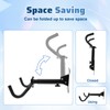 Afcabakila Bike Wall Mount Hanger, Adjustable Horizontal Wall Mount Bike