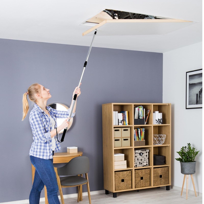 Attic Pull Down Hook-Ladder Pull Down System Kit Includes 1