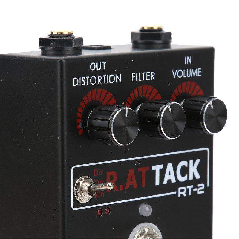 Guitar Distortion Effector Electric 3‑Level for RAT Tone Single Effect