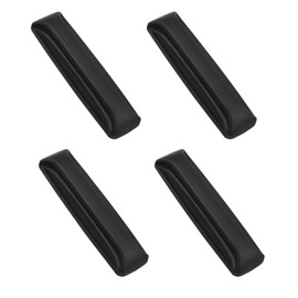 MOROBOR Self-Stick Instant Cabinet Handle Pulls, 4pcs Drawer Pull Helper with Adhesive Sliding Door Handle Cabinet Window Drawer Auxiliary Pulls (Black)