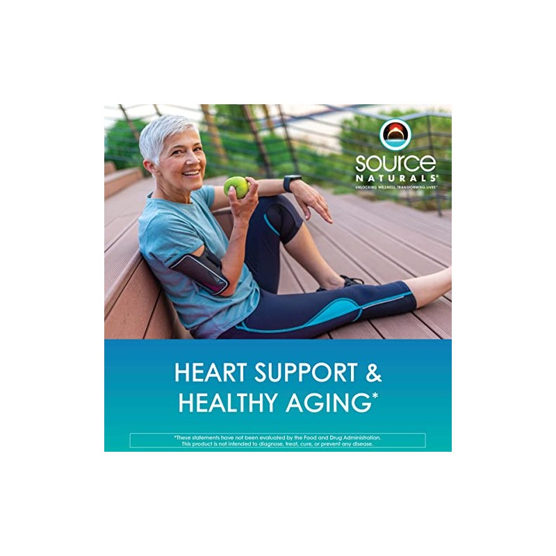 Source Naturals Resveratrol 500, Heart Support & Healthy Aging*, 500
