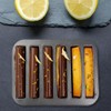 Elesinsoz 6 Cup Financier Cake Baking Pan Breadstick Biscotti Ladyfinger