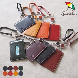 Arnold Palmer 4AP3283 Colorful Series Pass Case, Commuter Pass Case, Reel Key Included