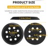 Gnellkoor 5 Inch 8 Hole Orbital Sander Pads Compatible with