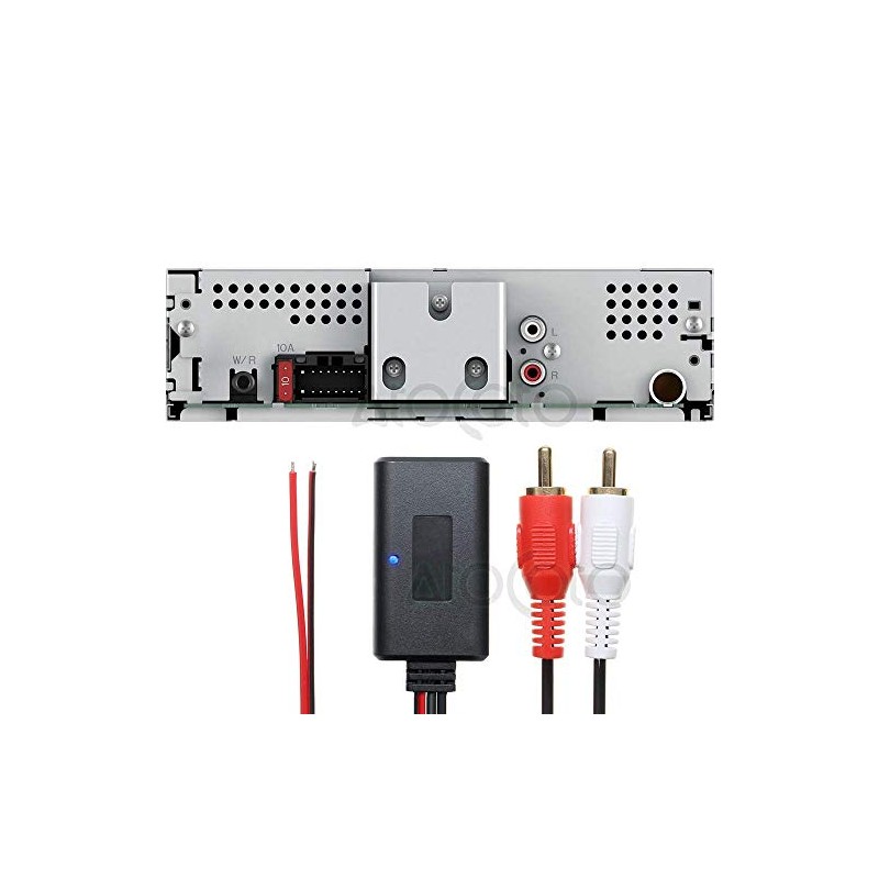 1SourceTek Universal Car 12V Aux Bluetooth 5.0 Adapter Module Music