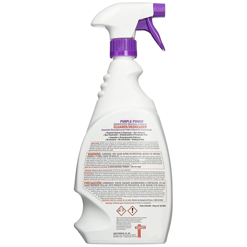 PURPLE POWER 4319PS Industrial Strength Cleaner and Degreaser - 40