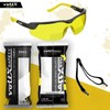 voltX GT ADJUSTABLE Safety Glasses (YELLOW Lens), UKCA & CE