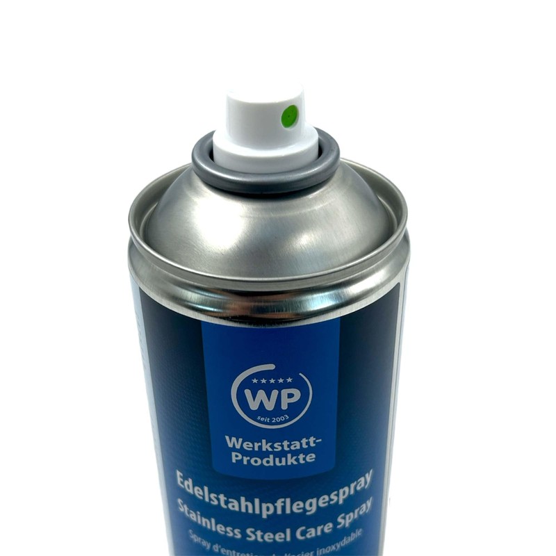 WP Edelstahlpflegespray, Pflegemittel für Edelstahl, 400ml, Made in Germany (1)