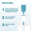 Brita Refillable Water Filter Refill Packs for Pitchers and Dispensers,