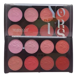 Paleta De Rubores Blush 8 Tonos Rosa