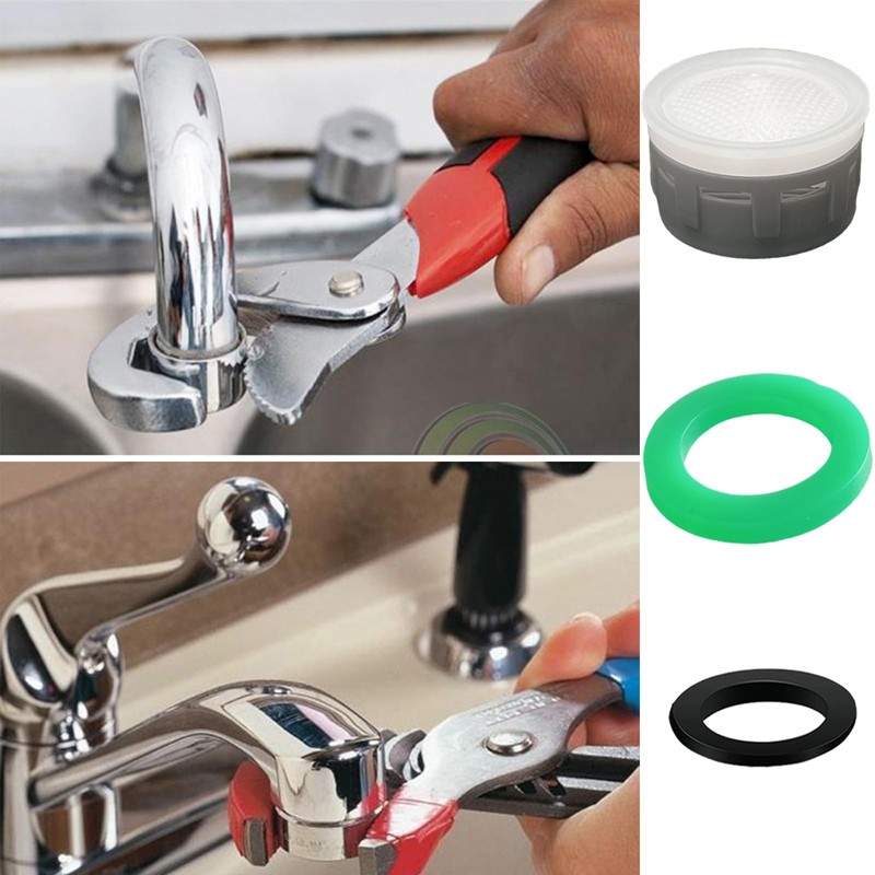 Faucet Aerator, 1.5 GPM Restrictor Plug-in Faucet Aerator Bathroom or