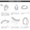 OKA Toilet Seat Cover, Royal Collection Chelsea O-Shaped Toilet Seat
