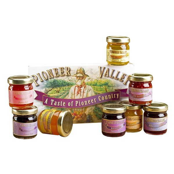 Pioneer Valley Souvenir Boxed Gourmet Jam & Jelly Sampler Gift Set