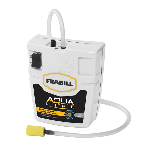 Frabill Ice Min-O-Life Aerator, Salt Water and Fresh Water Quiet Portable Aerator