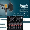 BM-800 Podcast Equipment Bundle with Voice Changer, Live Sound Card,