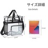 HarnyLoom Transparent Business Bag Eco-friendly Bag Handbag Large Capacity Handbag