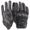 Sheepskin Motorcycle Gloves with Protector for Back of Hand (XL)