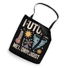 Future Meteorologist Storm Chaser Weather Scientist Kids Boy Tote Bag