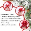 40 Pieces 6 Inches and 3 Inches Pull Bow Wrapping