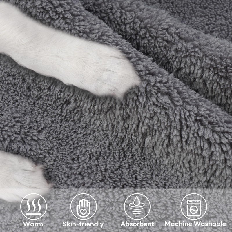 Hjumarayan Dog Bathrobe - Absorbent Bathrobe Dog Quick Drying Dog