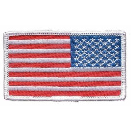 EEINC FLAG U.S.A. Embroidered Shoulder  Patch 2"X31/4" (1112) Right Arm