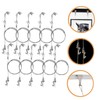 Housoutil 10sets Picture Hanging Kit Wire and Hooks for Picture