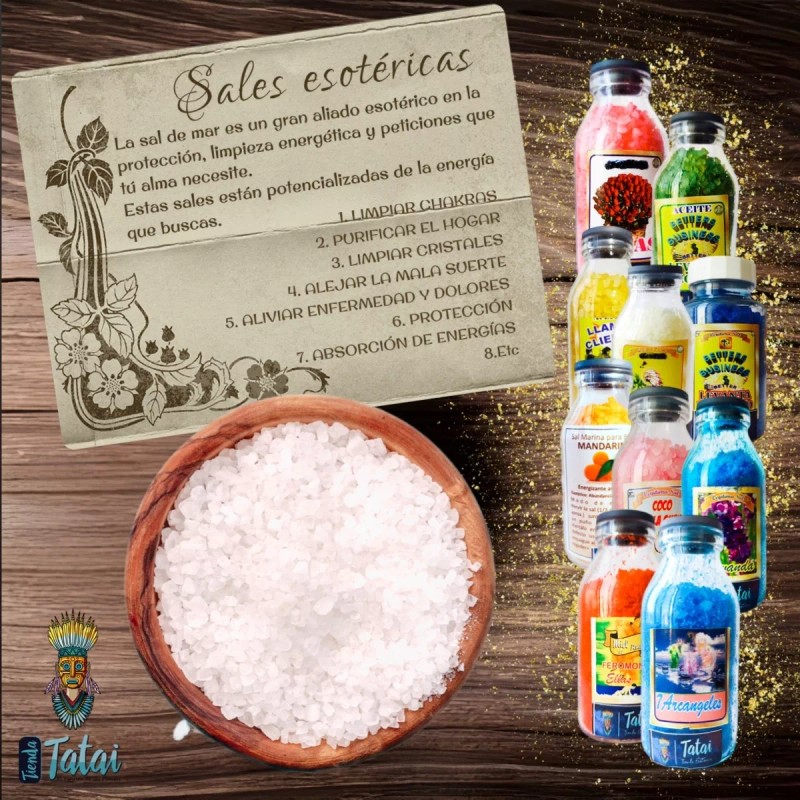 Tatai Tienda Sal De Baño Esotérica Tatai Lavanda 1 Frasco