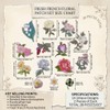 28PCS Mini Flower Embroidery Iron on Patches for Clothing Sewing